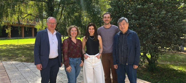 Laurent Bordes (UPPA), Blandine Daguerre (UPPA), Katerin Neira (Colombie), Clément Bardoux (UPPA), Walter Suemitsu (Brésil).