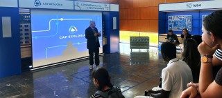 Visite de Cap Ecologia - Lescar. Crédit photo : Jérémie Reynaud