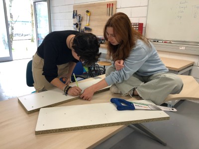 Atelier 2 en cours d'utilisation