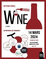 Affiche International Baïona Wine